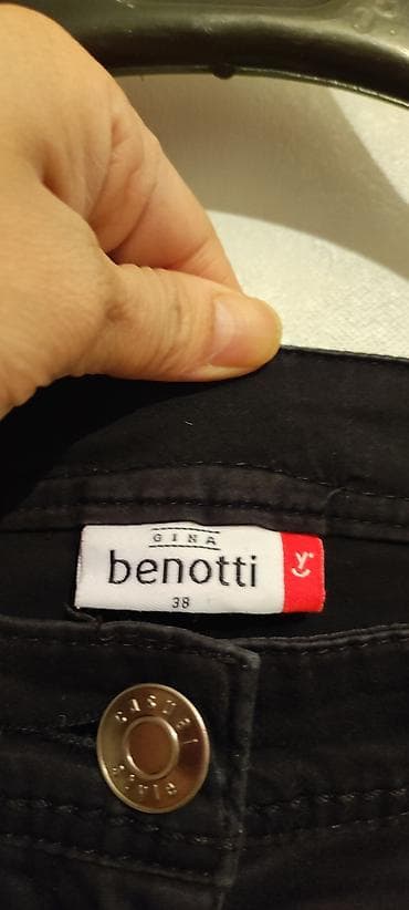 шымдар: Брюки черный, состояние хорошее,размер 44-46,цена 300 сом — 3