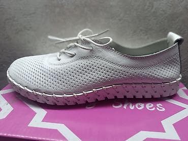 nike react: Женские повседневные кеды/сникеры белые - Верх: перфорированный — 1