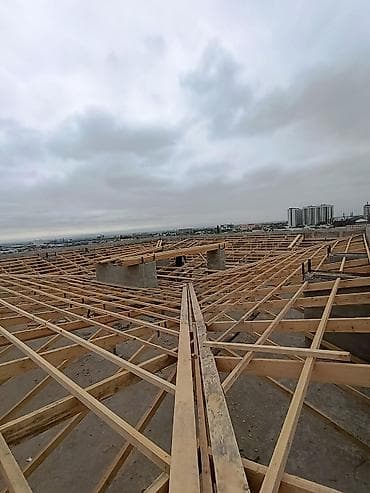 Кровля крыши: Кровельные работы — устройство стропильной системы и обрешётки - — 2