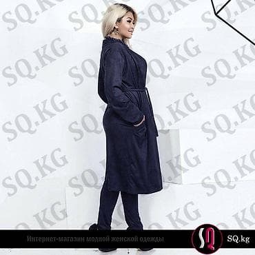 second hand: Брючный костюм 2-ка из королевского замша. Модный, молодежный Размер — 3