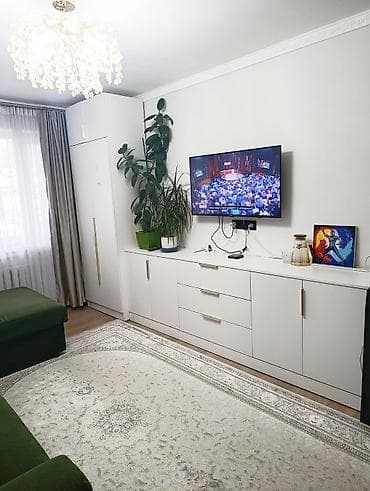 1 комнатная квартира псо бишкек: 1 комната, 31 м², 104 серия, 1 этаж, Евроремонт — 2