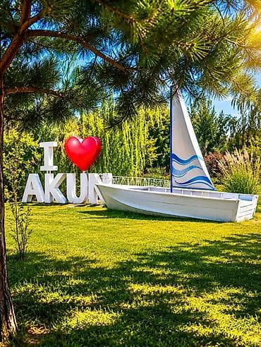 иссык кол: Отель «Акун» — зелёная курортная территория у озера с собственным — 1