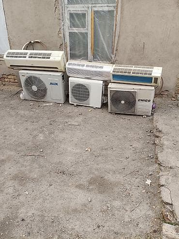 Настенные сплит-системы (внутренние и внешние блоки) различных at lalafo.kg Настенные сплит-системы (внутренние и внешние блоки) различных