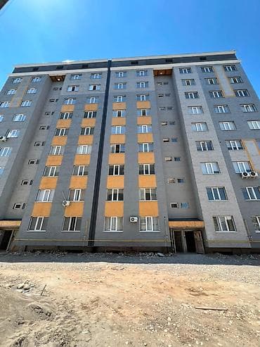 2 бөлмө, 68 м², Киргизия 1 106-серия жакшыртылган, 4 кабат, ПСО (өз алдынча бүтүрүү) — 1