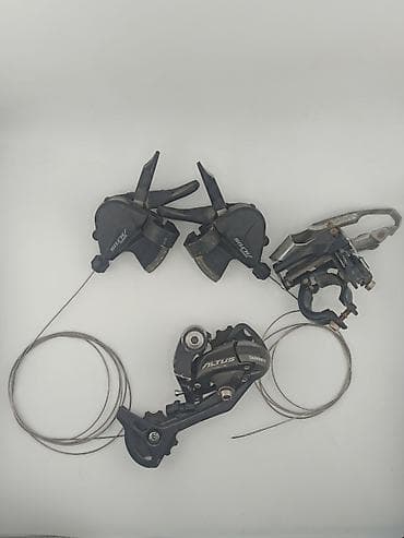 Комплект трансмиссии Shimano Altus б/у Продаю б/у комплект, полностью — 1