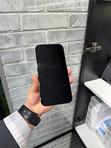 ipone 4: IPhone 14 Pro, Б/у, 256 ГБ, Черный, 100 % — 2