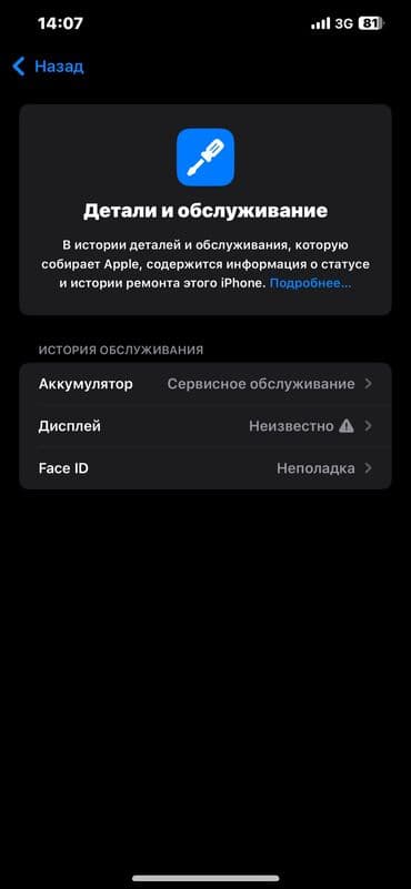 нодбук айфон: IPhone 12 Pro Max, Колдонулган, 256 ГБ, Көк, Коргоочу айнек, Каптама, 76 % — 3