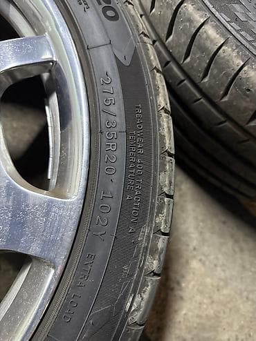 80 b4: Литые Диски R 20 Mercedes-Benz, Комплект, отверстий - 10, Б/у — 2