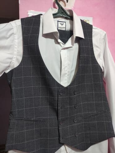 костюм сварщика: Костюм тройка. Продам вместе с рубашкой 46 размер. Совсем новая. + 1 — 2