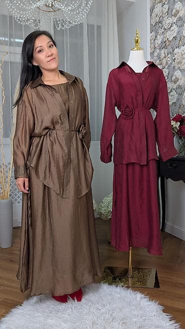 конструирование одежды: Костюм с юбкой, Модель юбки: Прямая, Макси, Китай, Стандарт — 6