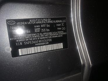 автокредит на бу авто бишкек: Hyundai Sonata: 2018 г., 2.4 л, Автомат, Бензин, Седан — 9