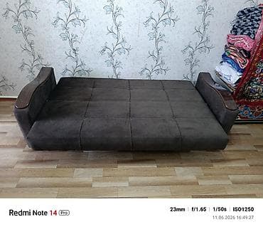 диван раскладной ikea: Прямой диван, Б/у — 3