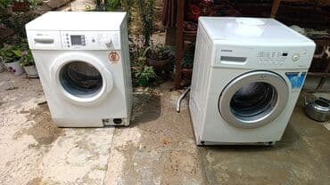тигуу машинка: Кир жуучу машина Bosch, Автоматтык, 5 кг чейин, Тар — 1