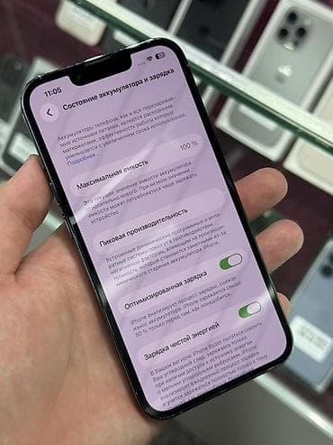 айфон xs64: IPhone 13 Pro, Б/у, 128 ГБ, Sierra Blue, Защитное стекло, Чехол, Кабель, В рассрочку, 100 % — 6