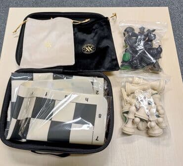 фигуры для шахмат: Шахматы Стаутон турнирные Король 9.5см Королева 8см Вес около 2кг — 17