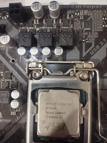 ремонт ноутбука бишкек: Готовый комплект для ПК Процессор: Intel Cоre i3 8100 Материнка — 2
