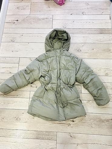 модные одежды: Плащ, Классическая модель, Стеганый, С капюшоном, С утеплителем, M, L — 6