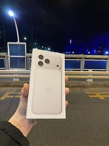 redmi s 2: IPhone 17 Pro Max, Новый, 256 ГБ, White Titanium, Кабель, Коробка, 100 % — 1