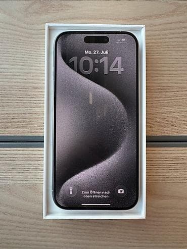 iphone 15 rpo max: IPhone 15 Pro, Б/у, 256 ГБ, Natural Titanium, Коробка, 85 % — 3