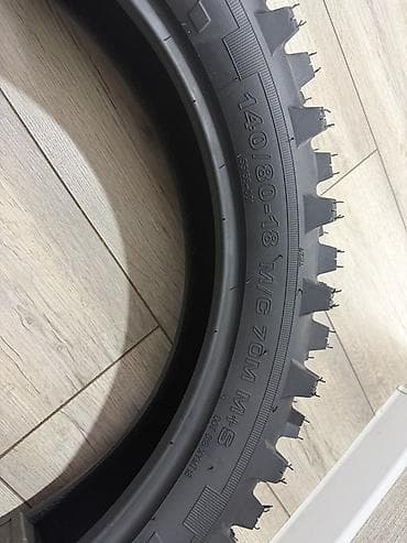 эндро мото: Эндуро/кросс покрышка для мотоцикла - Размер: 140/80‑18 (заднее — 3