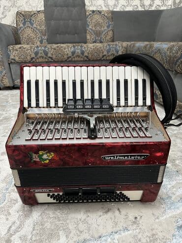 подставка под синтезатор бу: Продаю Германский Аккордеон Вельтмейстер stella очень хороший — 3