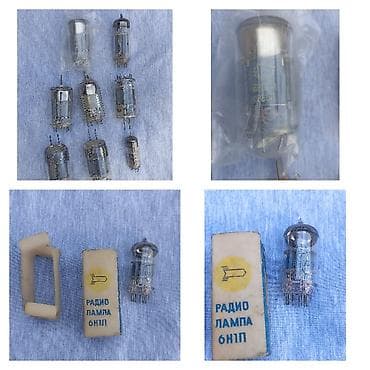 party box: Продаю радиодетали лампы цена за все 300 сом. 2 шт новые остальные б/у — 1