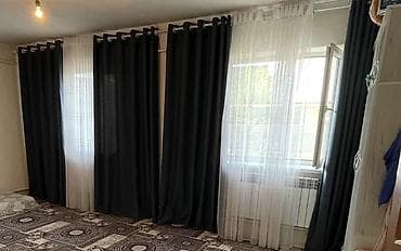 Декор жана интерьер: Шторалар комплекти, Блэкаут, Комплектте тюлу бар, Даяр буюм, Уктоочу бөлмө үчүн — 1