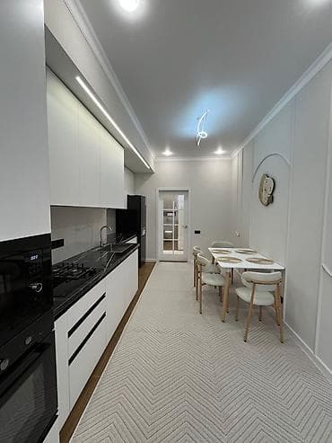 с видом на горы: 3 комнаты, 86 м², Элитка, 11 этаж, Дизайнерский ремонт — 5