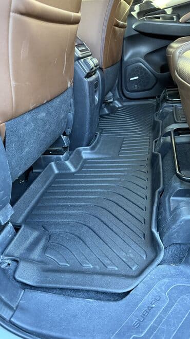 полики subaru ascent: 3D Полики Для салона Subaru, цвет - Черный — 3