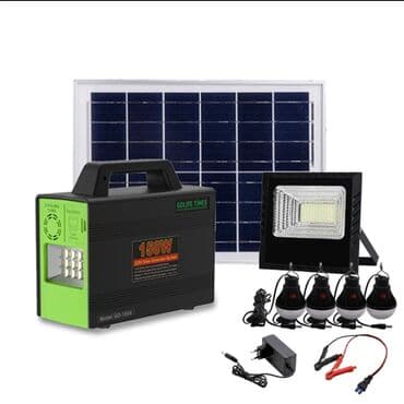 фонарь на солнечных батареях: Аккумулятор 100 и более Ач, Новый, Китай, Самовывоз, Платная доставка — 1