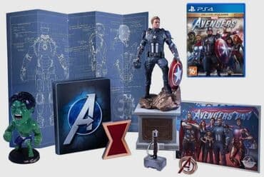 купить плейстейшен 4 бишкек: Игра Мстители Marvel Earths Mightiest Edition — 1