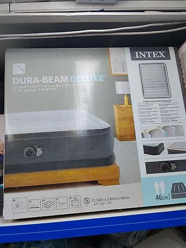 Надувной матрас Intex Dura-Beam Deluxe Comfort-Plush Elevated (с