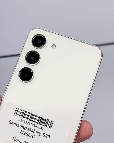iphone 6 osh: Samsung Galaxy S23, Б/у, 256 ГБ, цвет - Белый, В рассрочку, 1 SIM, eSIM — 3