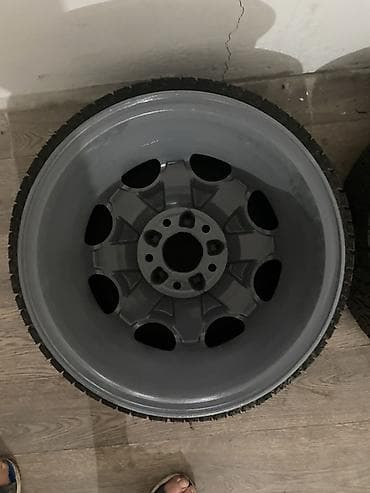 рещетка радиатора: Литые Диски R 15 Mercedes-Benz, Комплект, отверстий - 4, Б/у — 7
