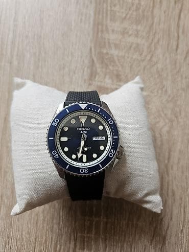 электроный саат: Seiko 5 Sports Automatic — классические дайвер‑стайл часы с — 4