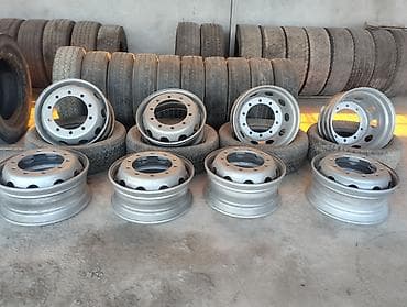 Унаа: Продаю грузовые шины б/у : 385/65-22,5; 315/70-22,5; 315/60-22,5; — 6