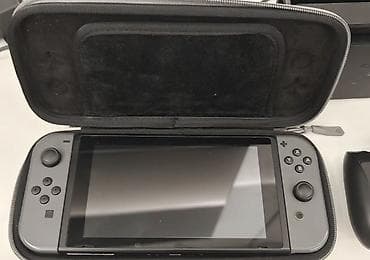 nintendo switch бу: Nintendo Switch V2 Gray (Прошитая) + чехол 🎮 Продаю Nintendo Switch — 2