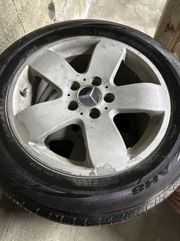 резина диски: Продаю диски с резиной летней жирной за 15000сом срочно — 1