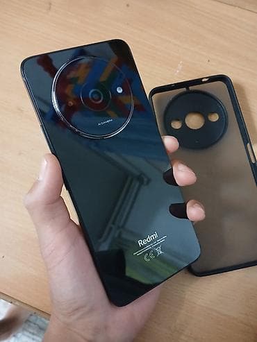Redmi, Redmi A3, Б/у, 128 ГБ, цвет - Черный, 2 SIM