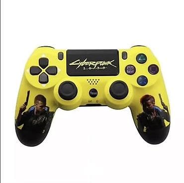 Геймпад для PlayStation в стиле Cyberpunk 2077 - Беспроводной
