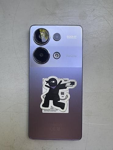 Redmi, Redmi Note 13 Pro, Б/у, 256 ГБ, цвет - Фиолетовый, 2 SIM