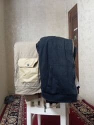 ажурный шарф: 52-54 размер кийген жигиттерине мужской кийимдер. Футболка, жемпир — 6