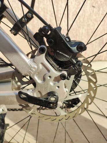 продаю в связи с переездом: Горный велосипед, Рама XL (180 - 195 см), Алюминий, Б/у — 7