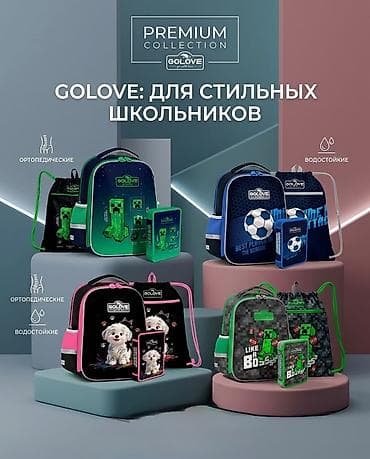 Аксессуарлар: Премиальная коллекция школьных наборов GOLOVE: для стильных — 1