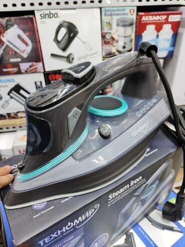 терморегулятор для промышленного утюга: Утюг Простой, Керамический, Регулировка подачи пара, Система защиты от накипи — 3