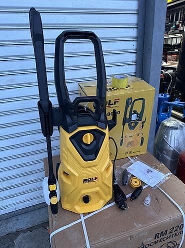 Мойка высокого давления, Новый, Rolf, Электрическая, Платная доставка, Самовывоз