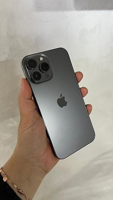 redmi 2s: IPhone 13 Pro Max, Б/у, 512 ГБ, Графит, Защитное стекло, Коробка, 79 % — 2