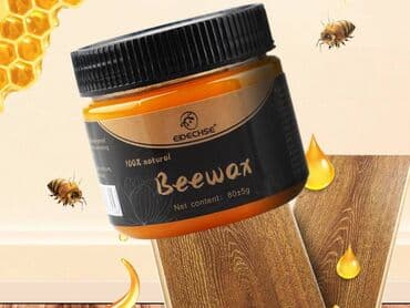 полирол: Полироль натуральный для мебели Beewax пчелиный воск, 80г, для — 3