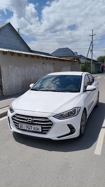 Транспорт: Hyundai Avante: 2018 г., 1.6 л, Автомат, Бензин, Седан — 2