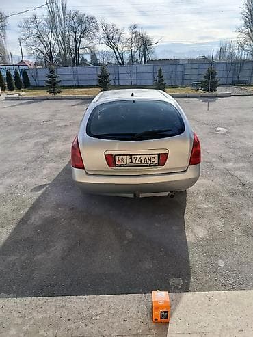 Унаа сатуу: Nissan Primera: 2002 г., 1.8 л, Кол менен иштөөчү, Бензин, Универсал — 4